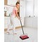 Alpine Industries Cordless Manual Triple Brush Floor and Carpet 11 in. Sweeper in Red ALP469-RED-NEW-MK - alternate 2
